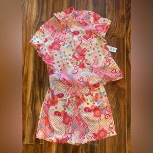 Whispers Pink 2 Piece Size Medium Pajama Set.       3068